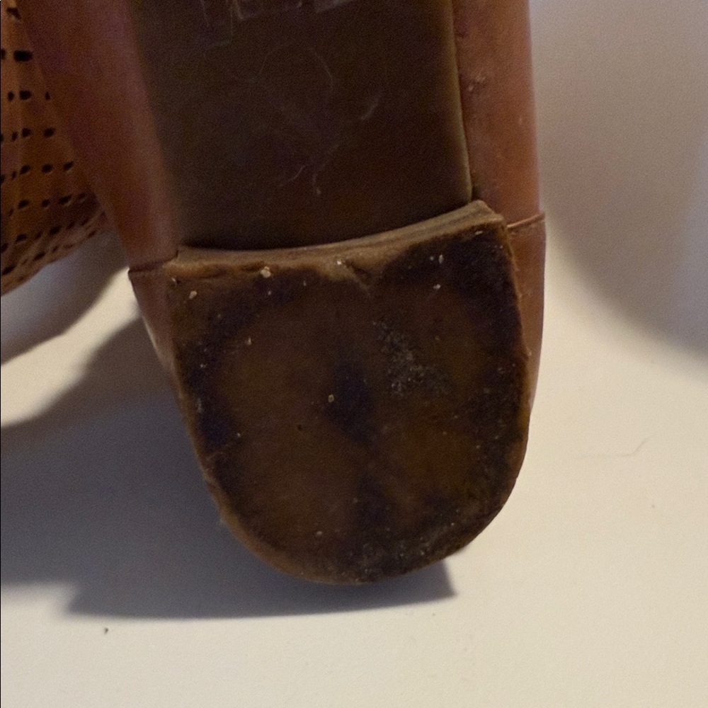 Banana Republic tan tall knee-high leather boots 7 - Picture 11 of 16